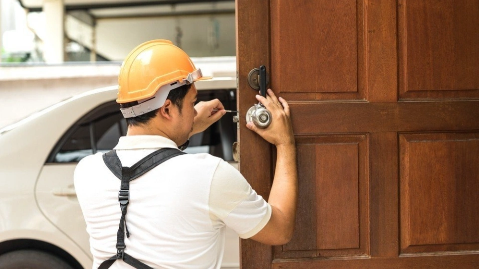 Before and Corroded aluminum sliding door track showing salt damage and pitting from Florida coastal environmentcomparison of door repair services showing restored sliding door track with new stainless steel rollers