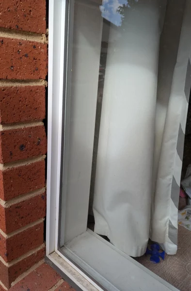 window frame repair by Technician window and door repair florida